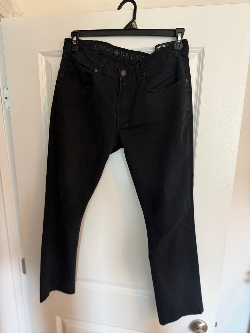 Buffalo David Bitton Men’s Black Relaxed Jeans